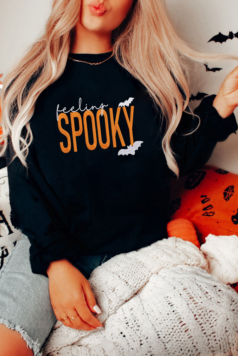 Feelin’ Spooky Country Halloween Sweatshirt