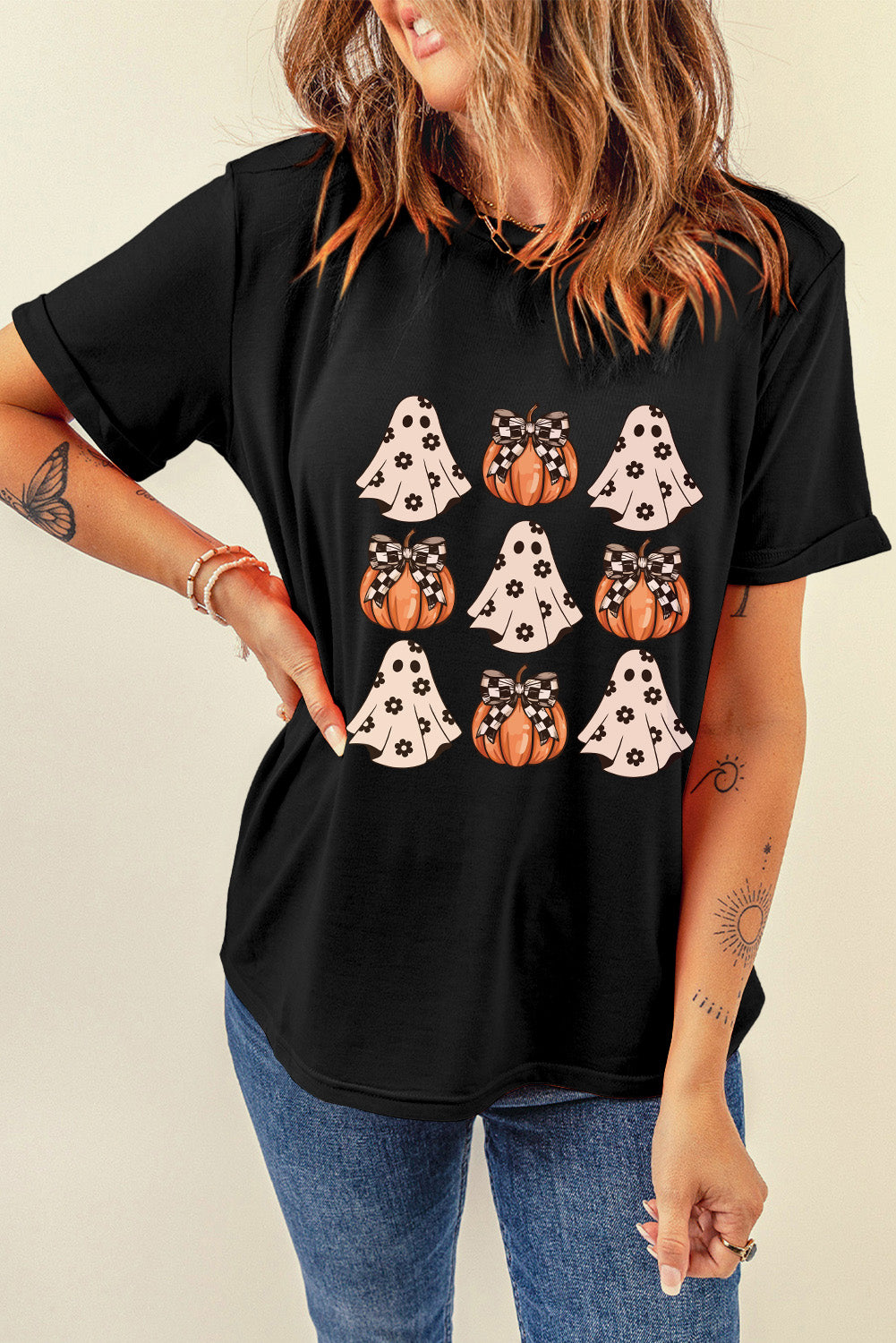 Ghosts & Gourds Country Halloween T-Shirt
