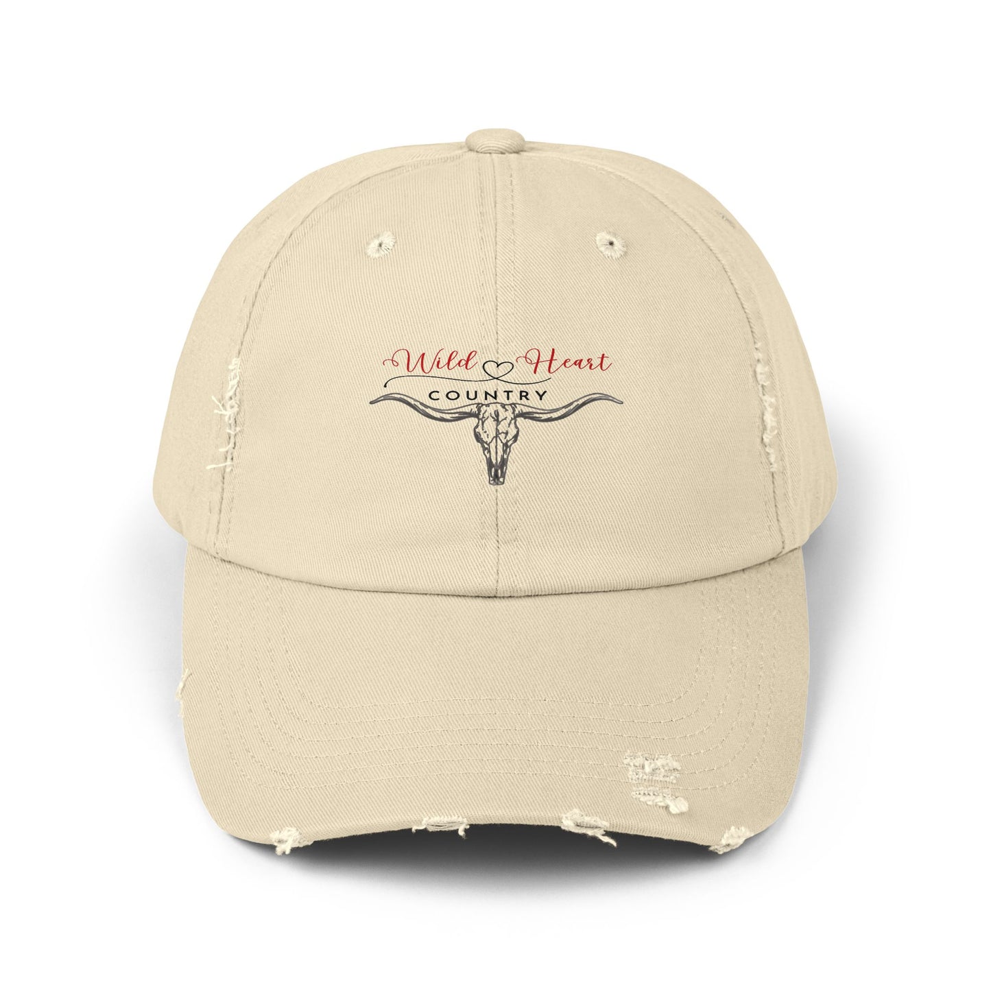 Wild Heart Country Distressed Cap