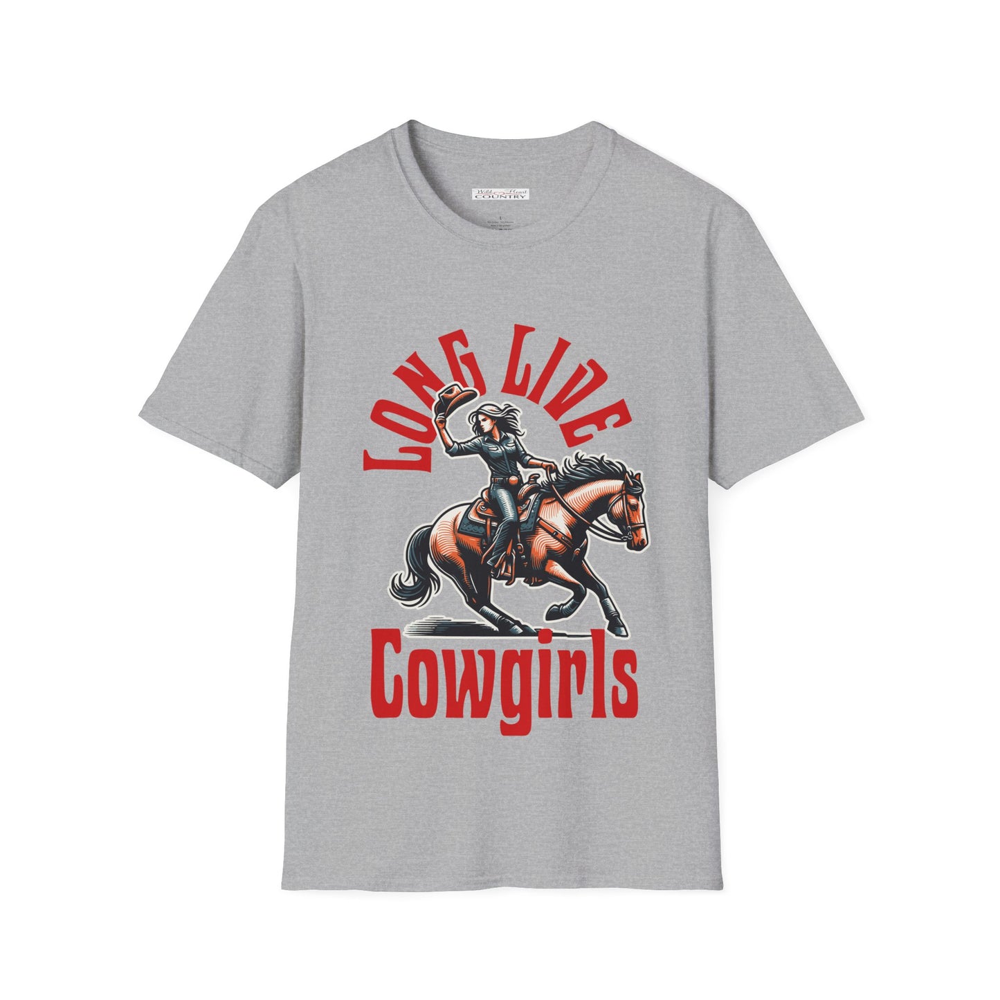 Long Live Cowgirls Tee, Country T-Shirt, Cowgirl T-Shirt, Casual T-Shirt, Western Shirt