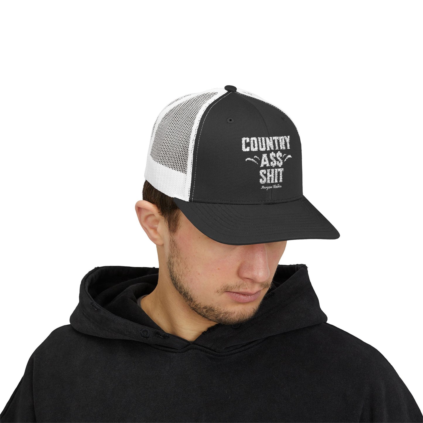 Country A$$ Shit Snapback Trucker Cap