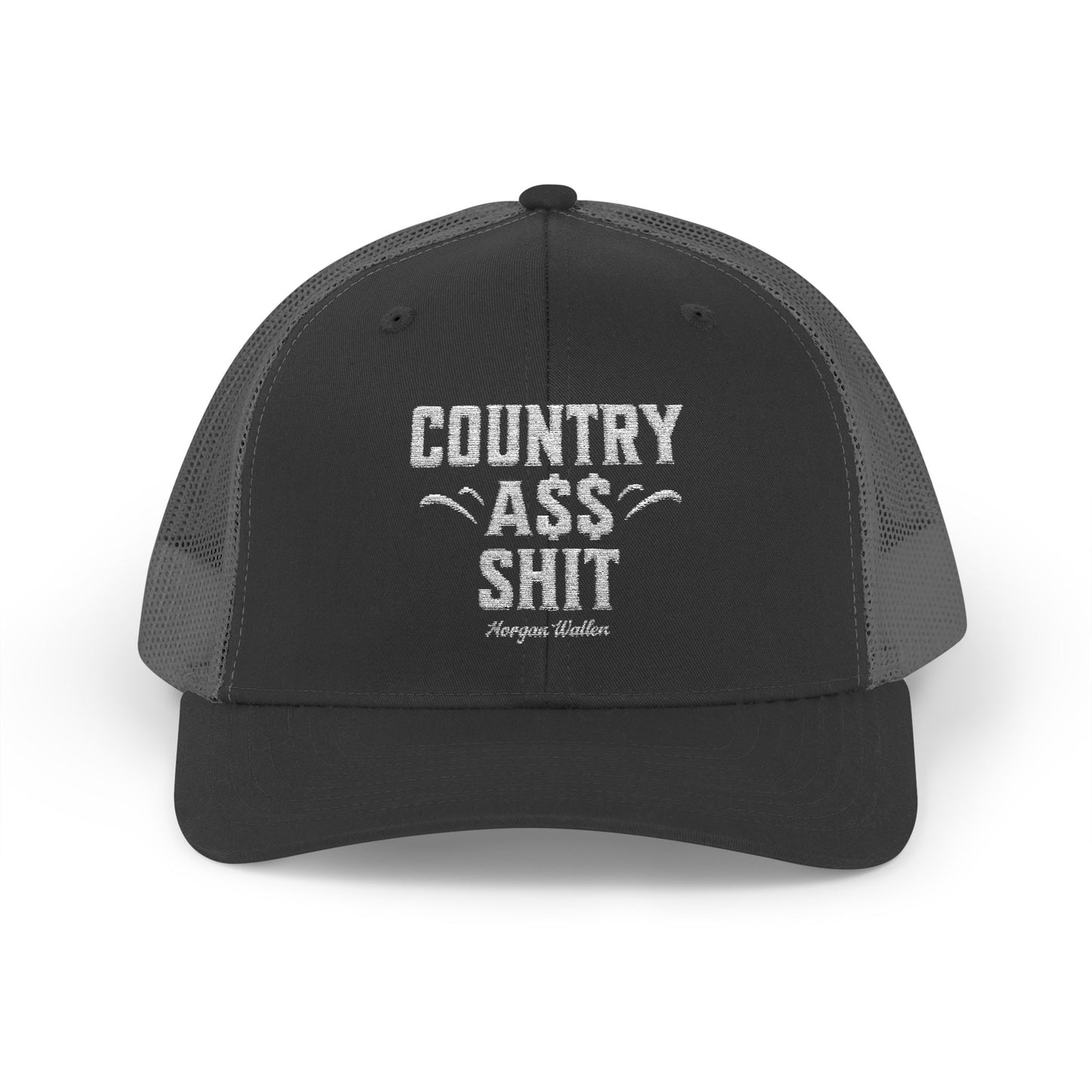 Country A$$ Shit Snapback Trucker Cap