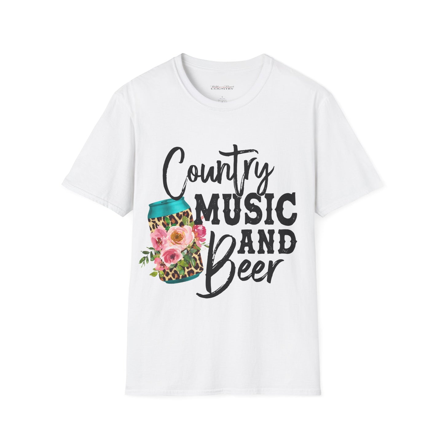 Country Music and Beer TShirt, Country Shirt, Festival Tee, Streetwear shirt, Western Tshirt, Casual Shirt