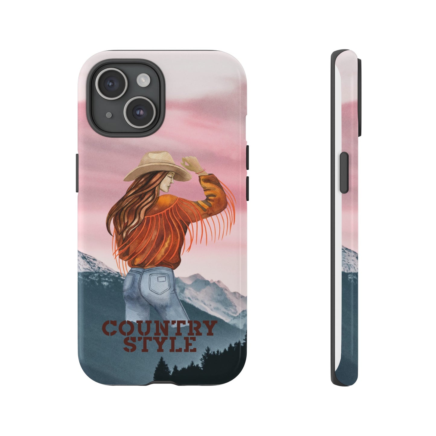 Country Style Tough Phone Case, Cowgirl, Phone Case, Gift, Country Phone Case, Western Accessories