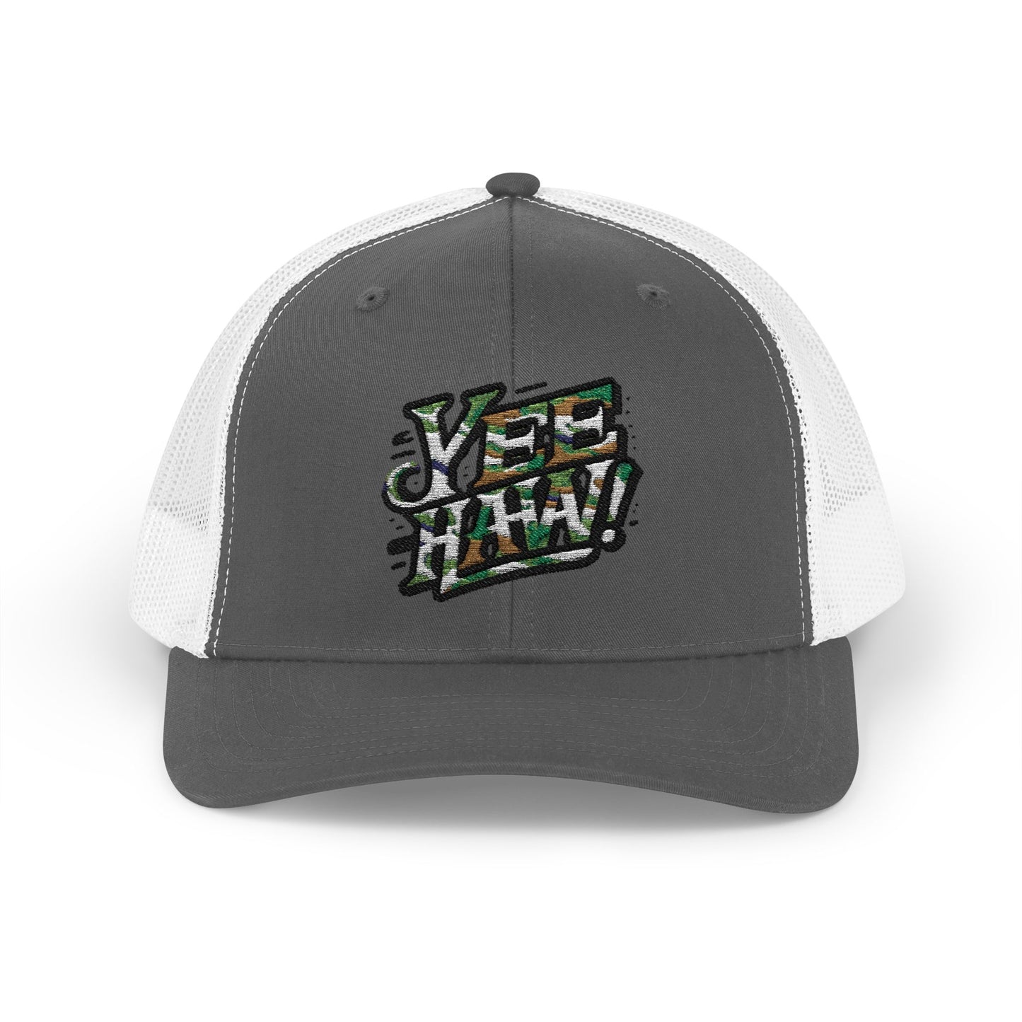 Yee Haw! Camouflage Snapback Trucker Cap