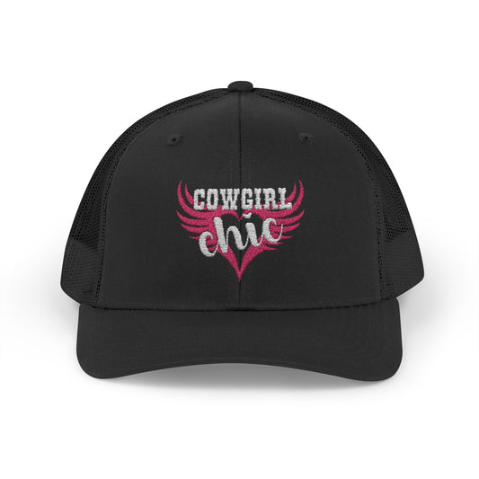Cowgirl Chic Snapback Trucker Cap