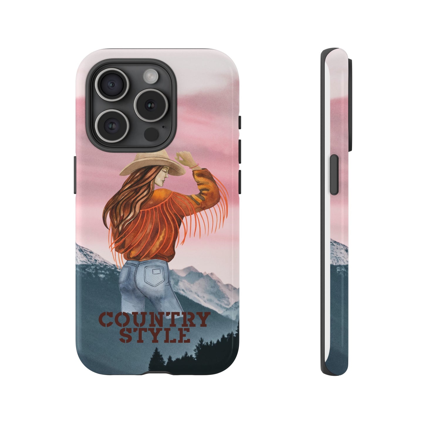 Country Style Tough Phone Case, Cowgirl, Phone Case, Gift, Country Phone Case, Western Accessories