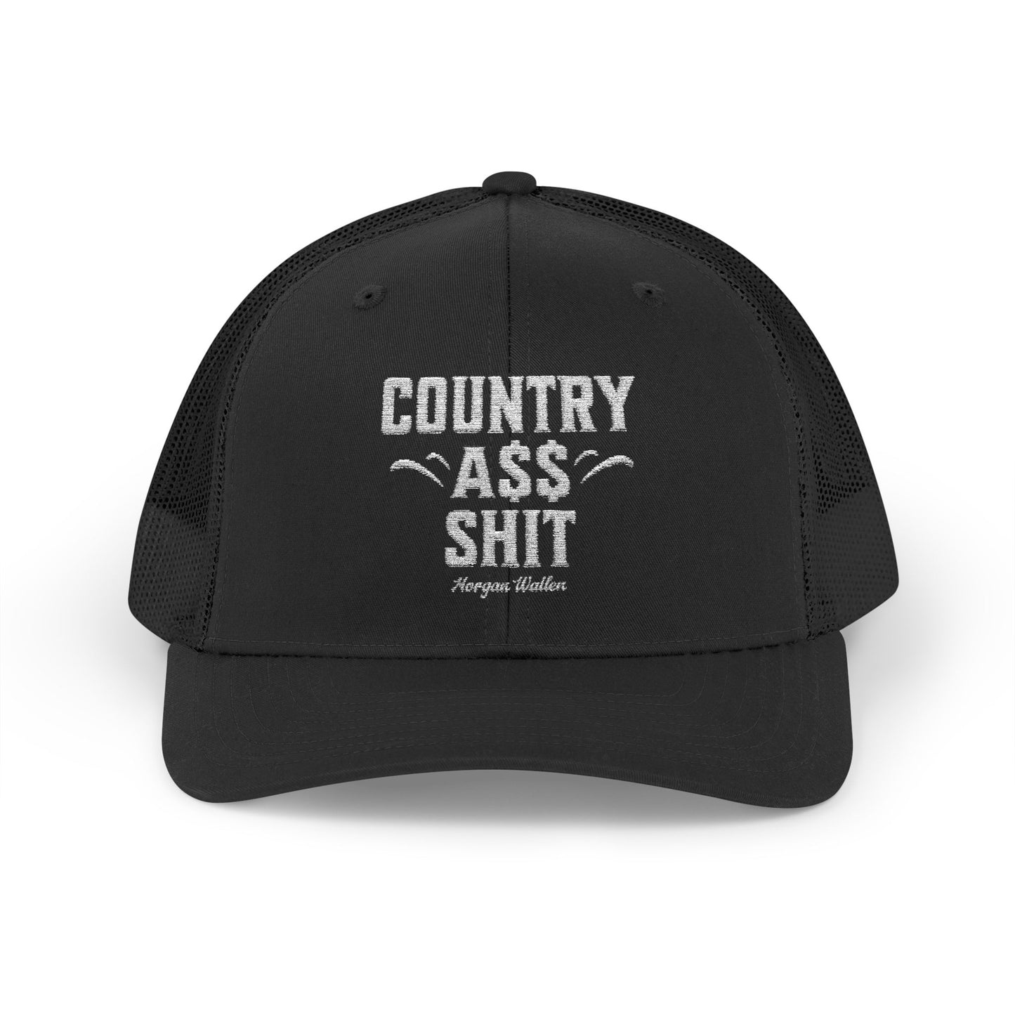 Country A$$ Shit Snapback Trucker Cap