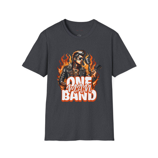 One Man Band T-Shirt, Country Music Shirt, Festival Tee, Western T-shirt, Concert T Shirt,