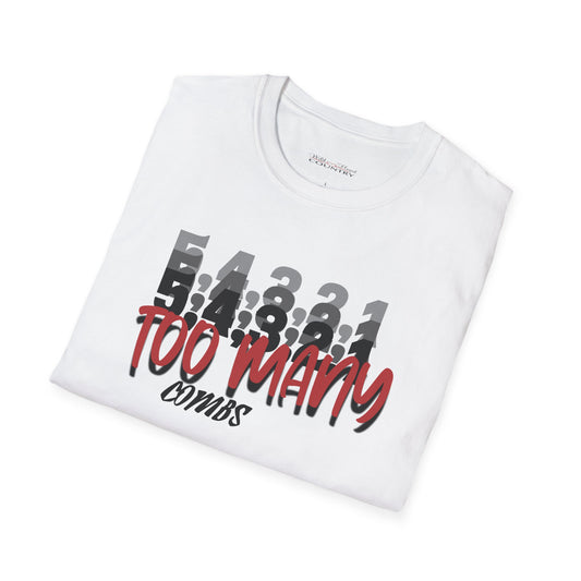 1, 2 Many T Shirt, Country Music Shirt, Festival Tee, Western T-shirt, Concert T-Shirt