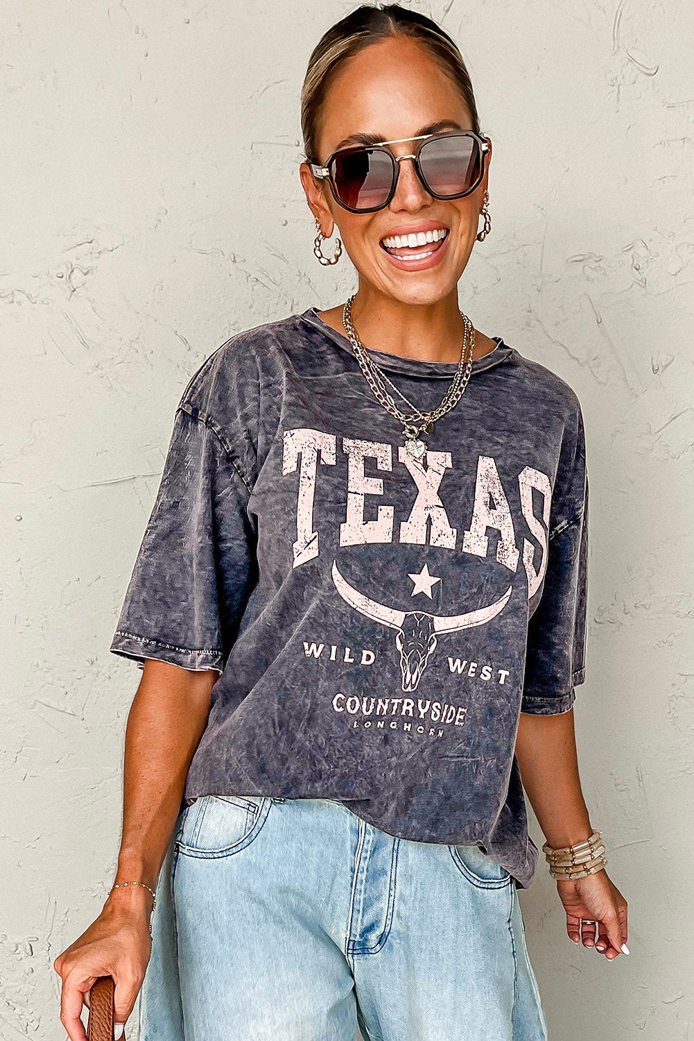 Texas Longhorn Vintage Tee