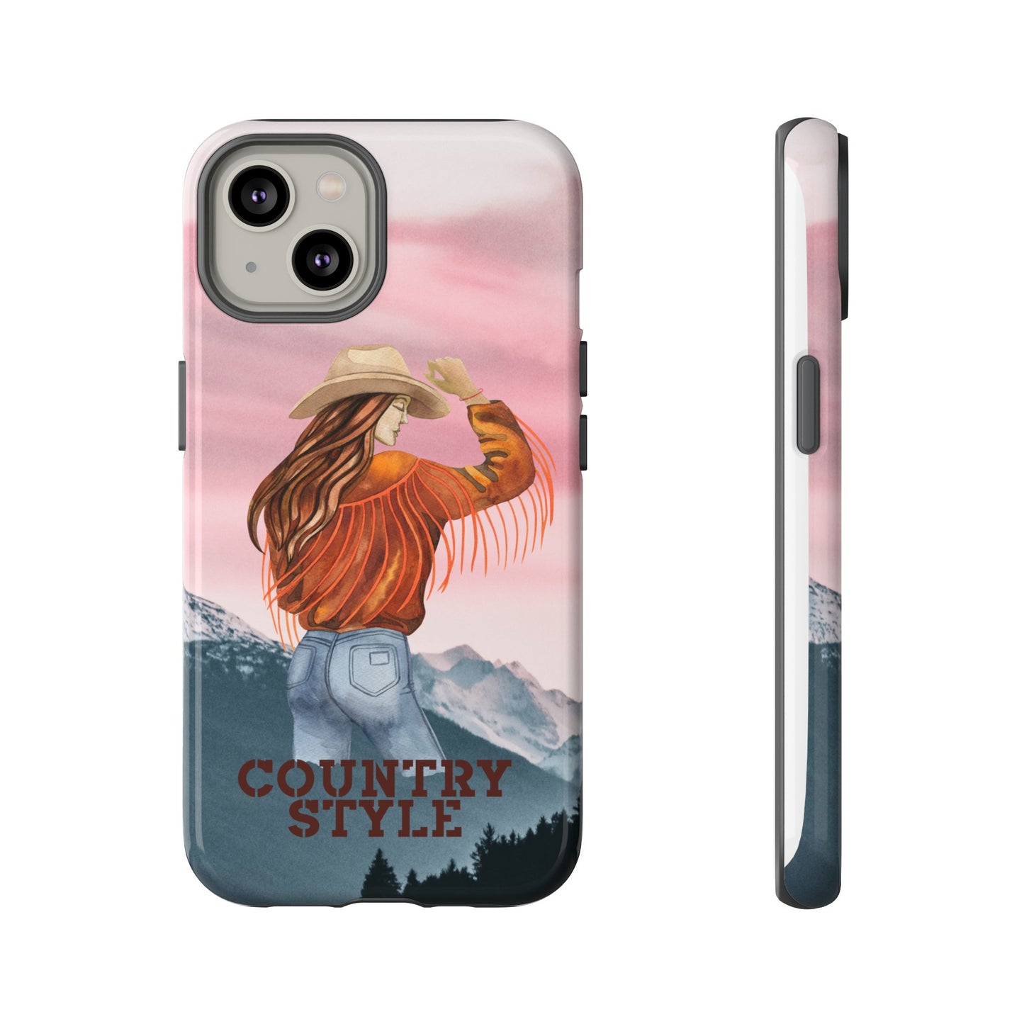 Country Style Tough Phone Case, Cowgirl, Phone Case, Gift, Country Phone Case, Western Accessories