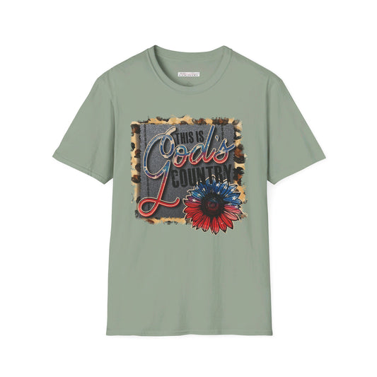 This is God's Country T-Shirt, Country Music T-Shirt, Lyric Shirt, Festival Tee
