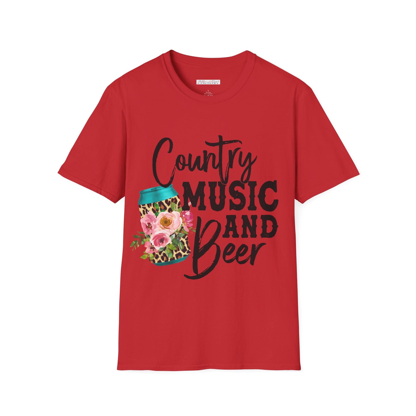 Country Music and Beer TShirt, Country Shirt, Festival Tee, Streetwear shirt, Western Tshirt, Casual Shirt