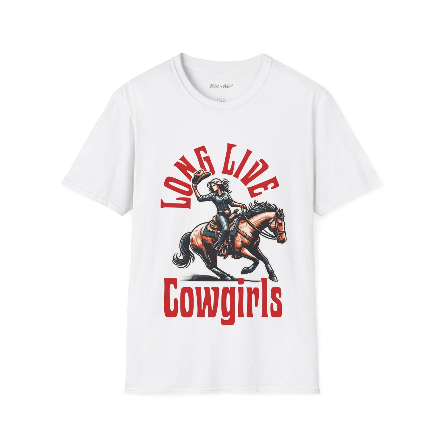 Long Live Cowgirls Tee, Country T-Shirt, Cowgirl T-Shirt, Casual T-Shirt, Western Shirt