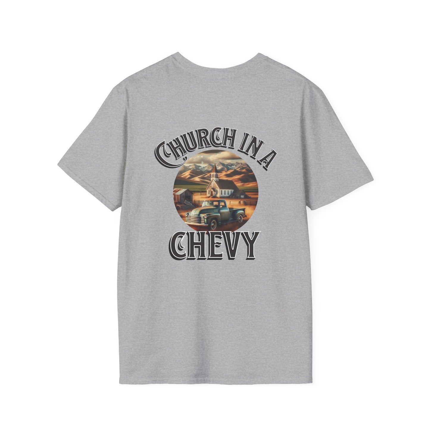 Church in a Chevy T-Shirt, Country Music Shirt, Festival Tee, Western T-shirt, Concert T Shirt,