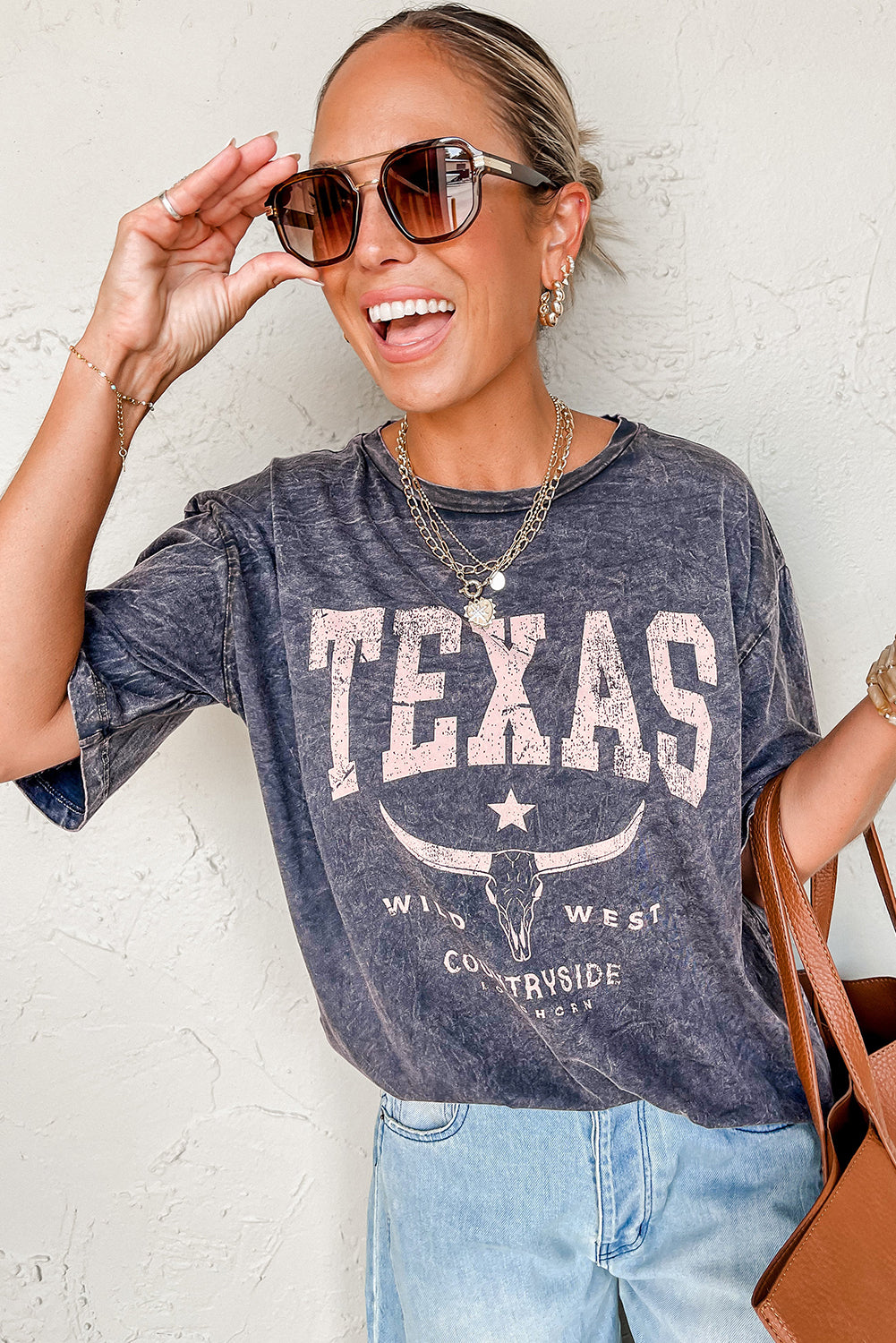 Texas Longhorn Vintage Tee