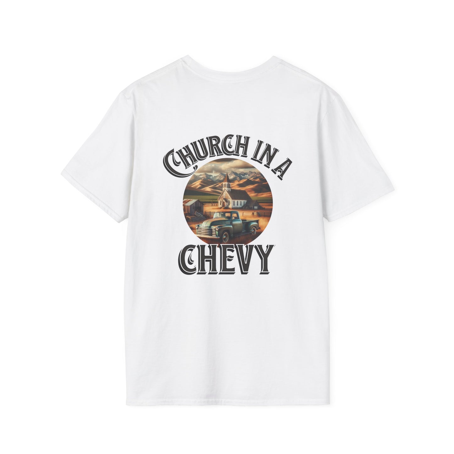 Church in a Chevy T-Shirt, Country Music Shirt, Festival Tee, Western T-shirt, Concert T Shirt,