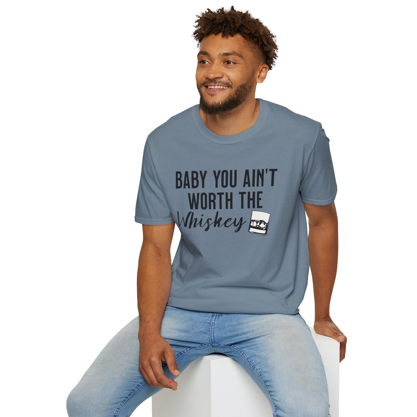 You ain't worth the Whiskey T Shirt, Country Music Shirt, Festival Tee, Western T-shirt, Concert T Shirt,