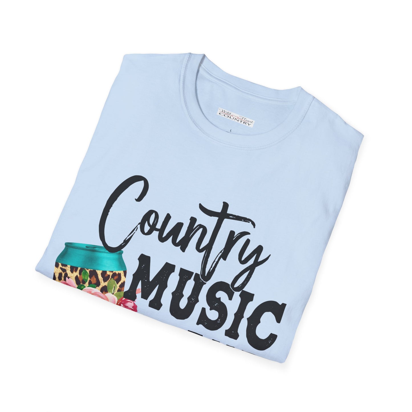 Country Music and Beer TShirt, Country Shirt, Festival Tee, Streetwear shirt, Western Tshirt, Casual Shirt