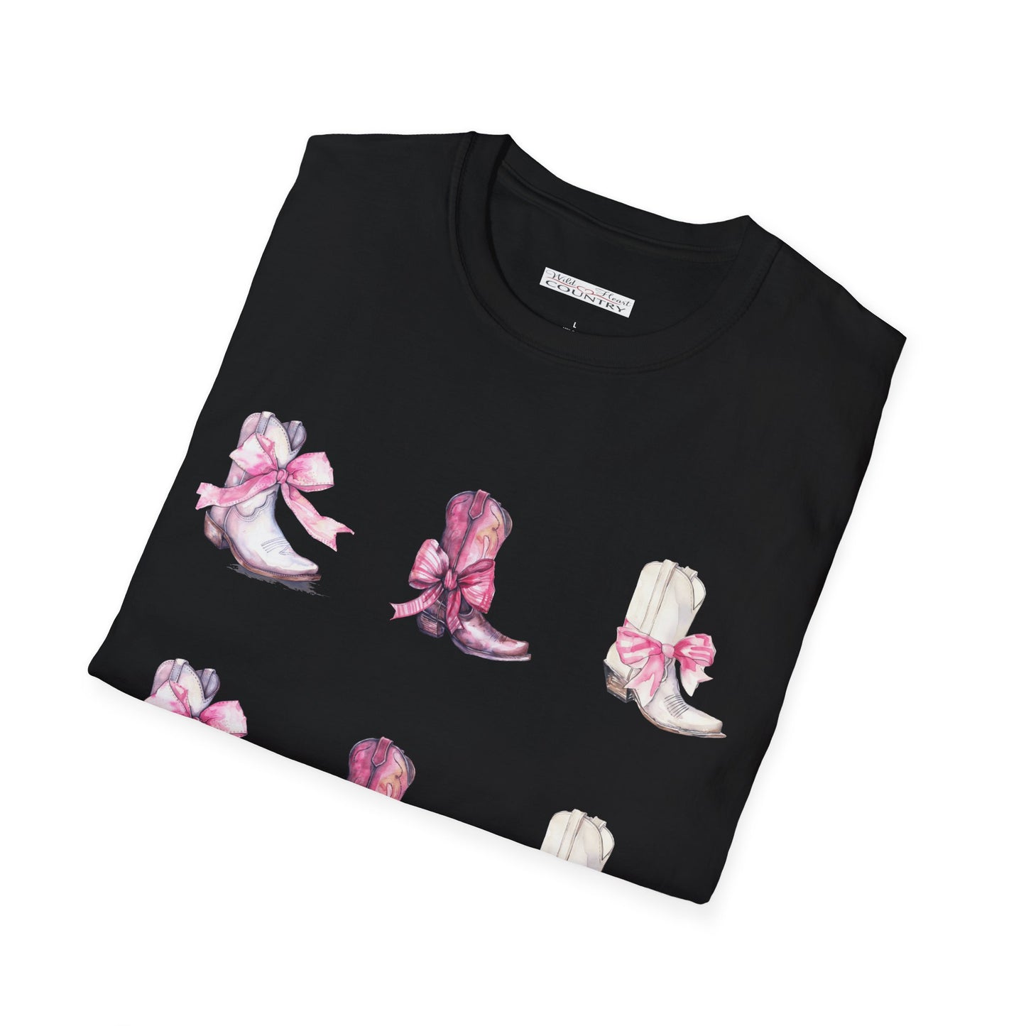 Country Chic Cowboy Boots T-Shirt, Country Shirt