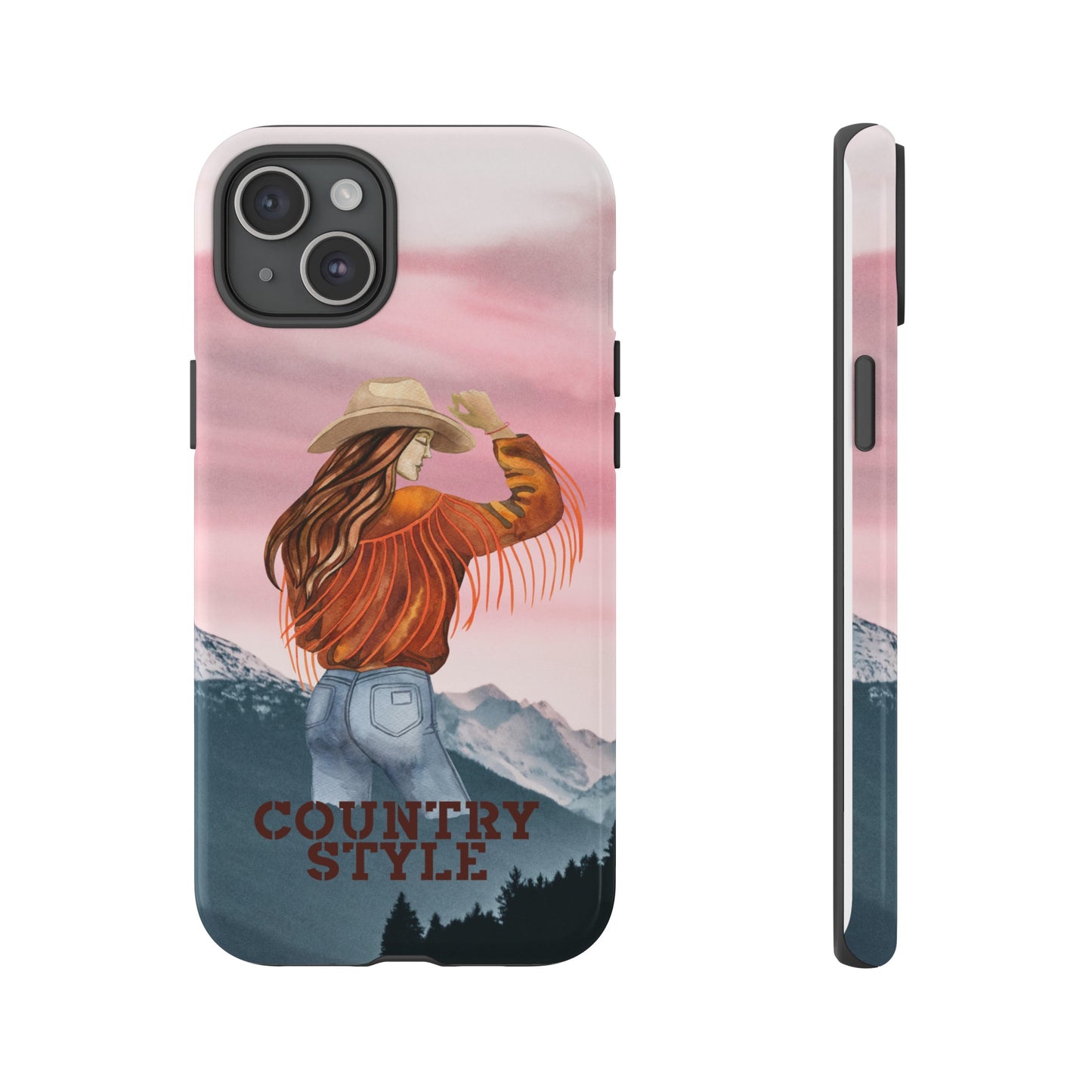 Country Style Tough Phone Case, Cowgirl, Phone Case, Gift, Country Phone Case, Western Accessories