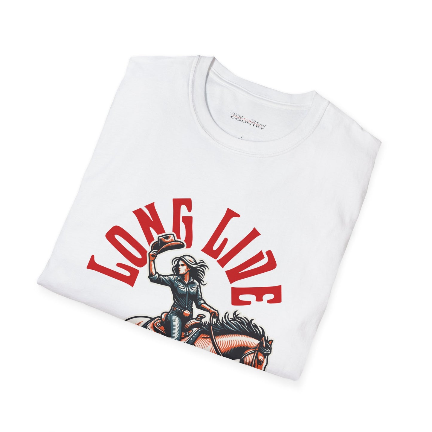 Long Live Cowgirls Tee, Country T-Shirt, Cowgirl T-Shirt, Casual T-Shirt, Western Shirt