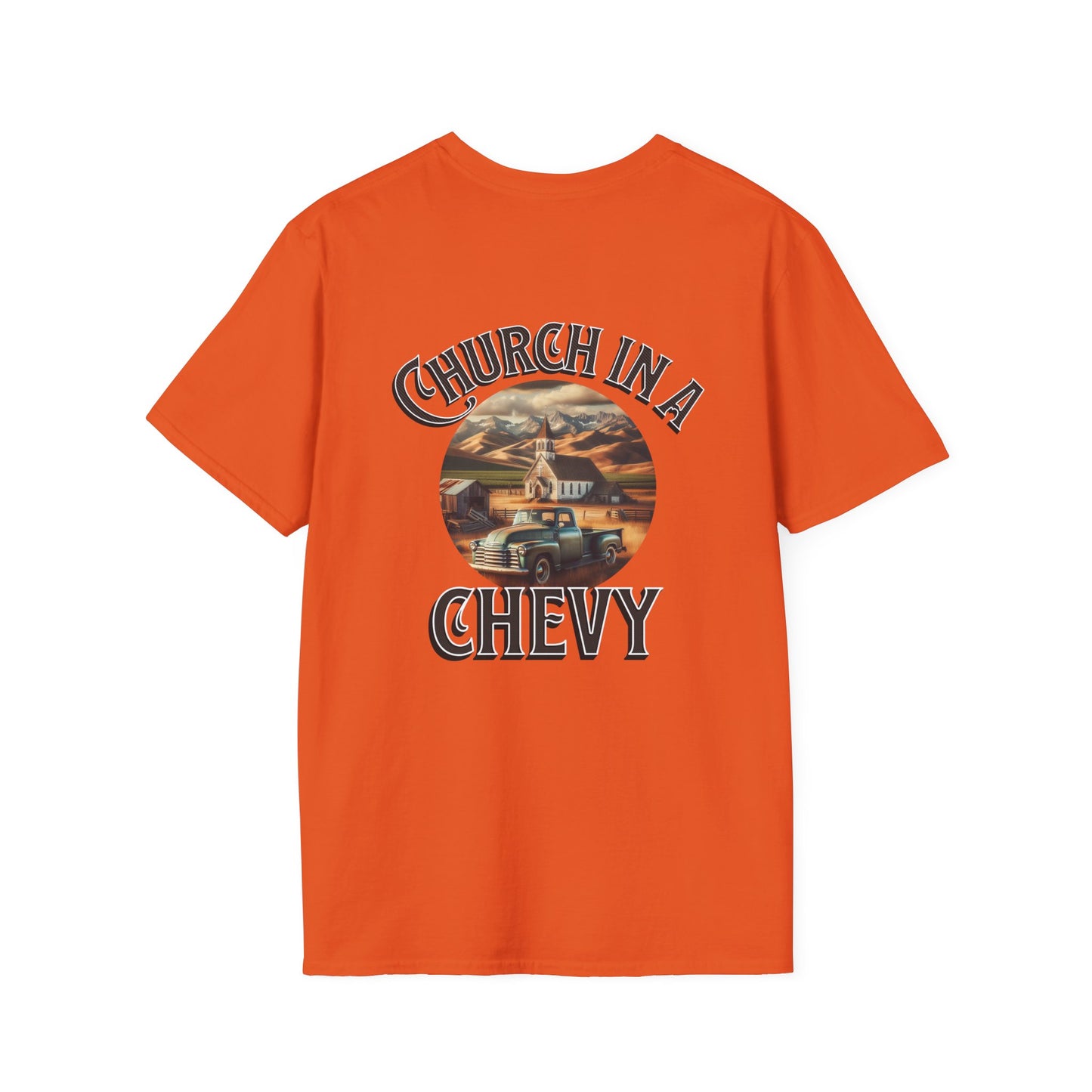 Church in a Chevy T-Shirt, Country Music Shirt, Festival Tee, Western T-shirt, Concert T Shirt,