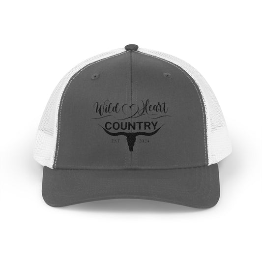 Wild Heart Country Snapback Trucker Cap