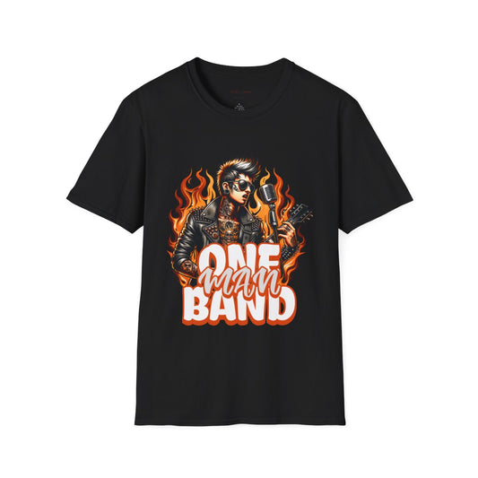 One Man Band T-Shirt, Country Music Shirt, Festival Tee, Western T-shirt, Concert T Shirt,