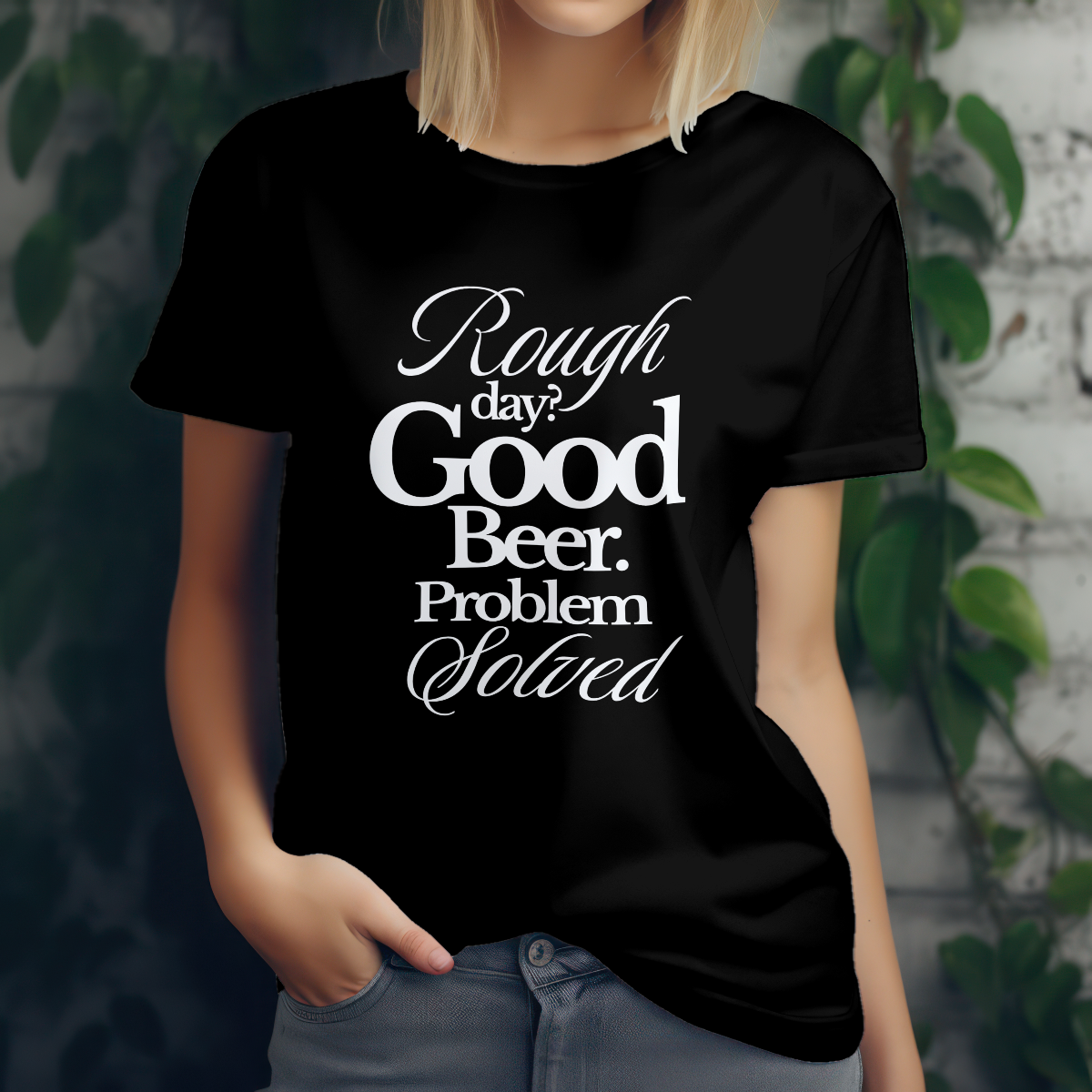 Rough day? Good beer. Problem solved