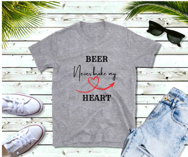 Beer Never Broke My Heart T-Shirt, Country Music T-Shirt, Country Music Concert, Tour T-Shirt