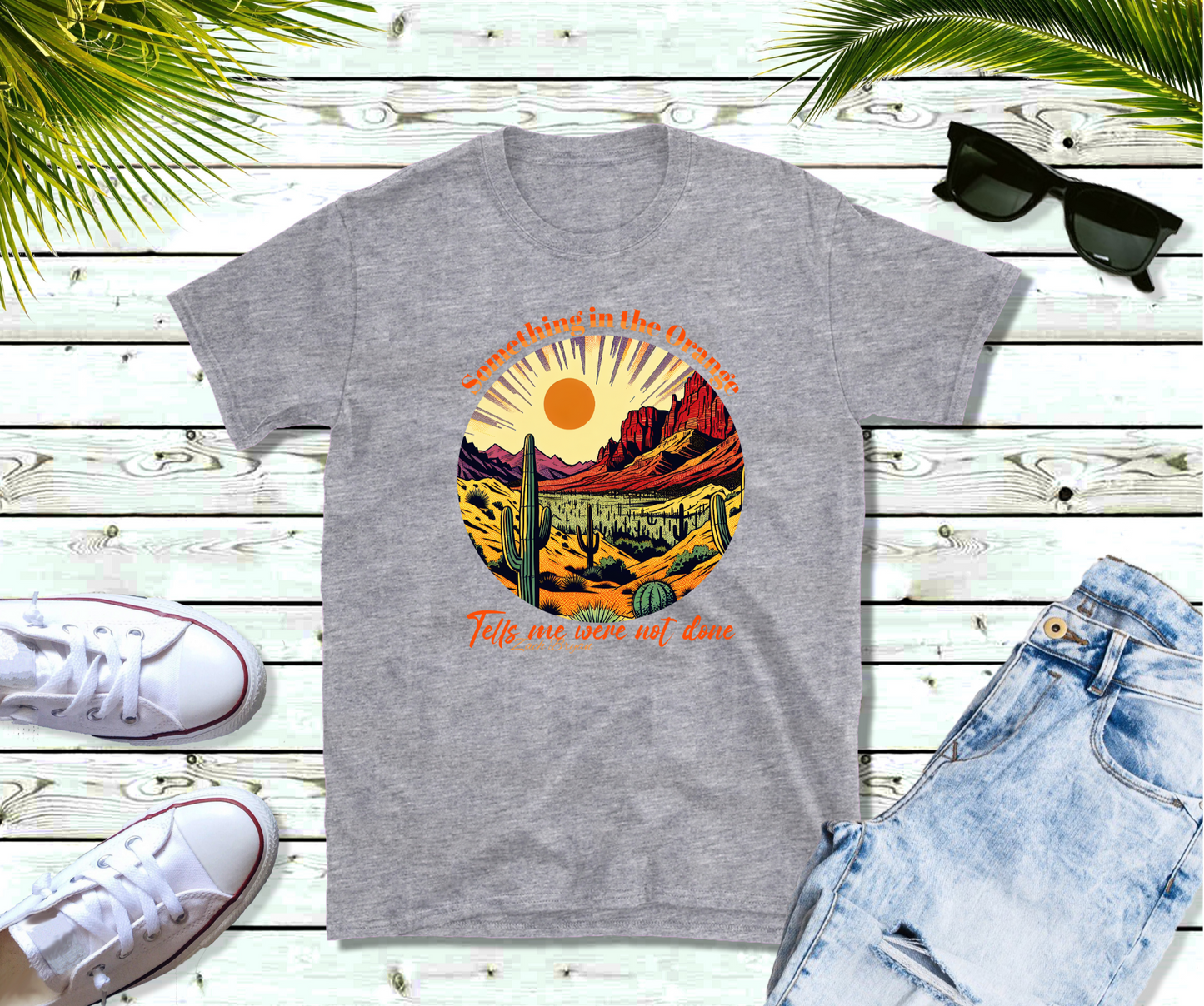 Zach Bryan "Something in the Orange" inspired T Shirt, Country Music Shirt, Festival Tee, Western T-shirt, Music Shirt, Concert T-Shirt
