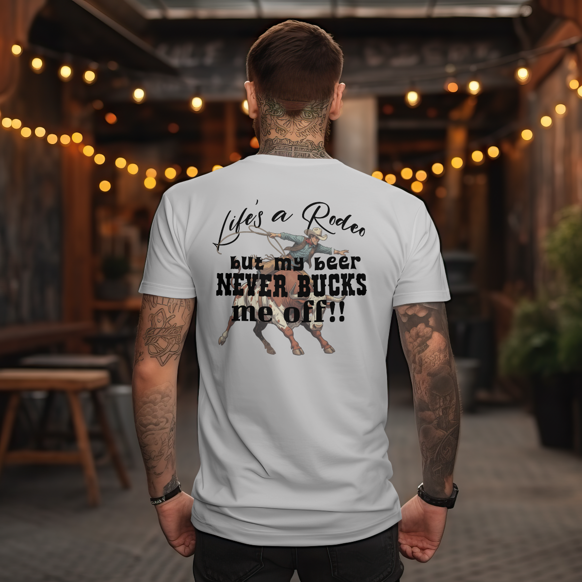 Life’s a Rodeo T-Shirt – Western Country Graphic Tee