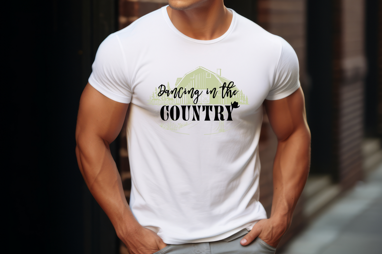 Dancing in the Country T Shirt, Country Shirt, Western T-shirt, Country Music Lyric Shirt