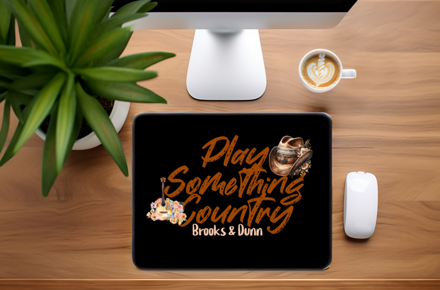 Play something country Mouse Pad, Country Music mouse pad