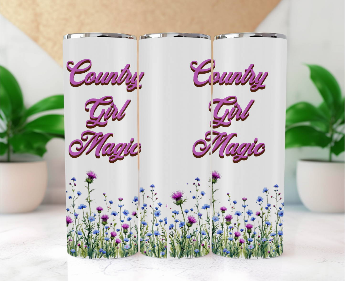 Country Girl Magic Tumbler 20 oz
