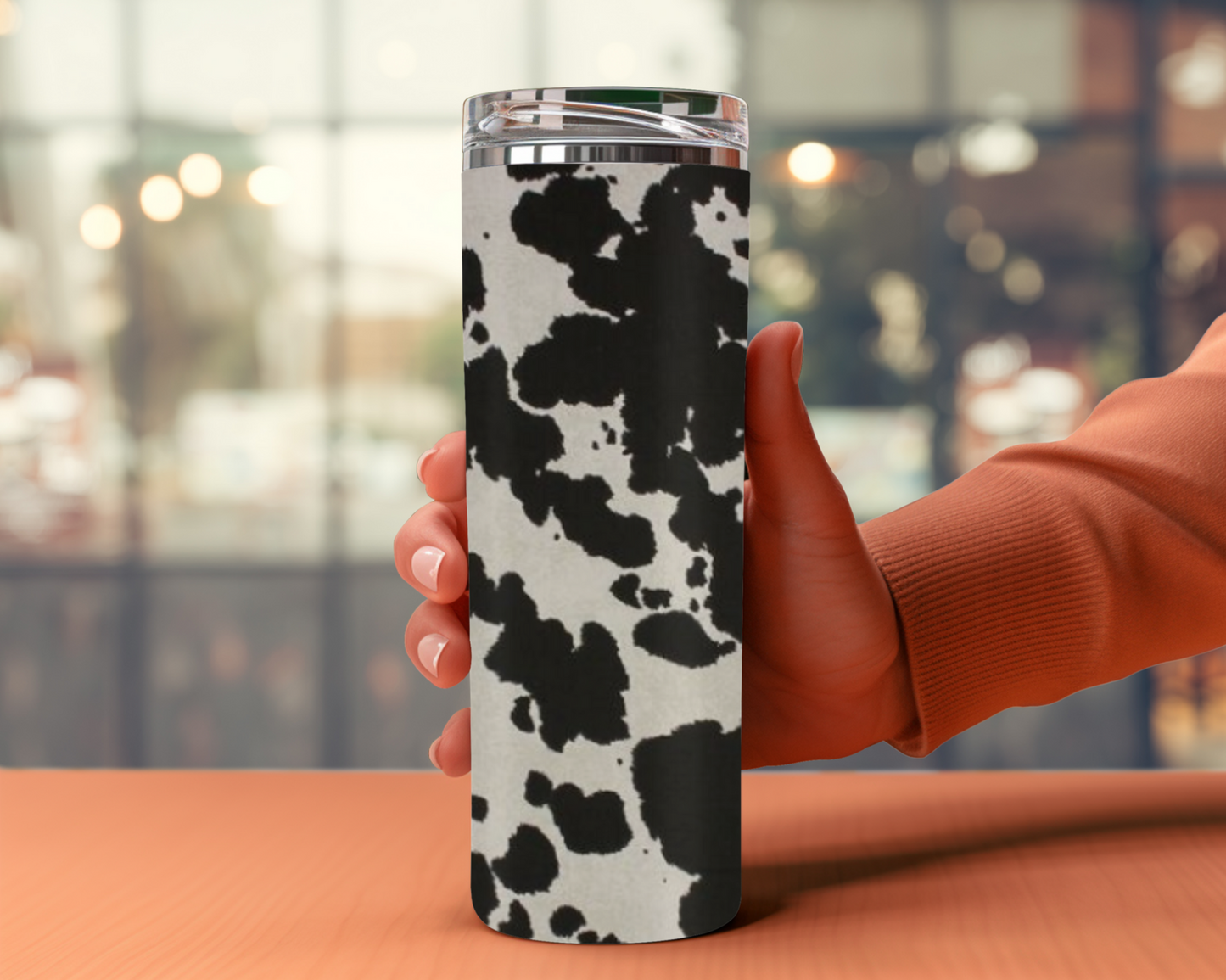 Cow Print Tumble 20 oz