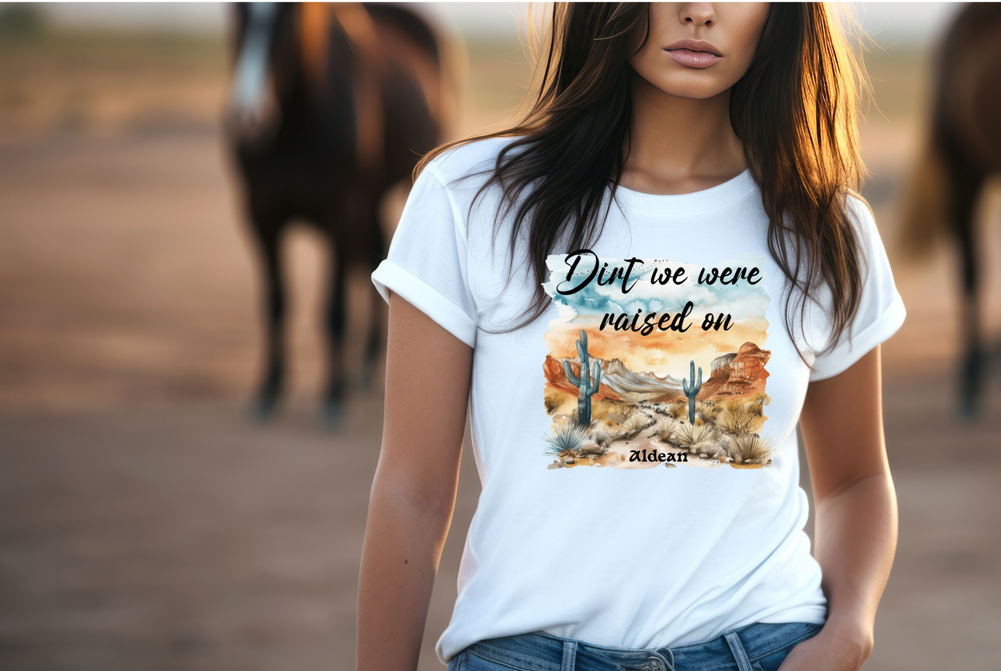 Dirt we were raised on T Shirt, Country Music Shirt, Festival Tee, Western T-shirt, Concert T-Shirt