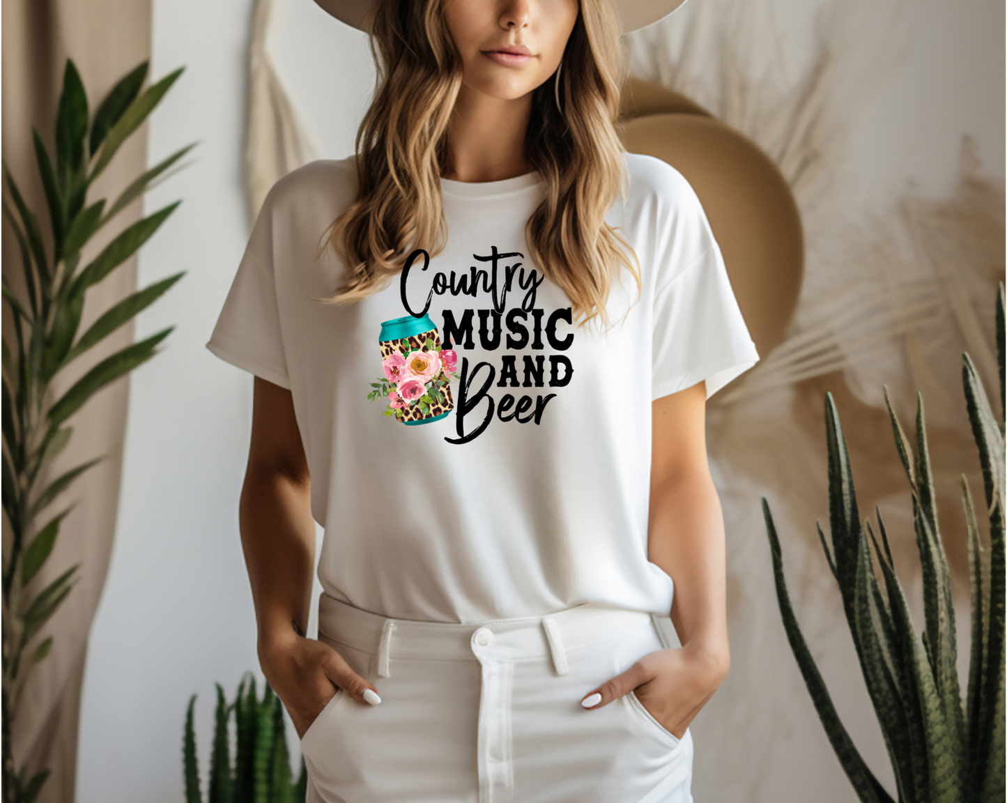 Country Music and Beer T-Shirt, Country Shirt, Festival Tee, Streetwear shirt, Western T-shirt, Casual Shirt