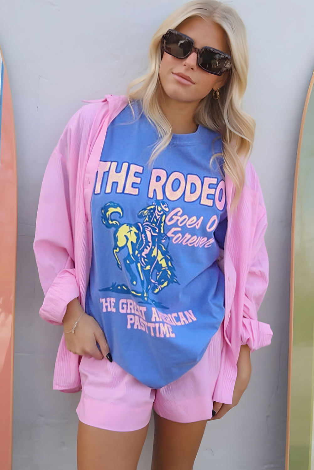 The Rodeo Goes On Forever Tee