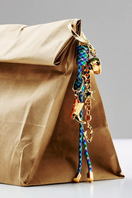 Western Charm Cuprum Keychain – Rugged Elegance for Everyday Style