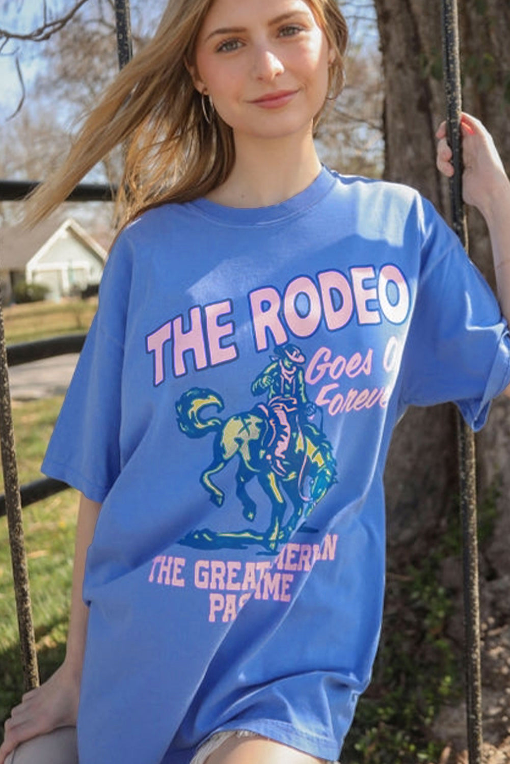 The Rodeo Goes On Forever Tee